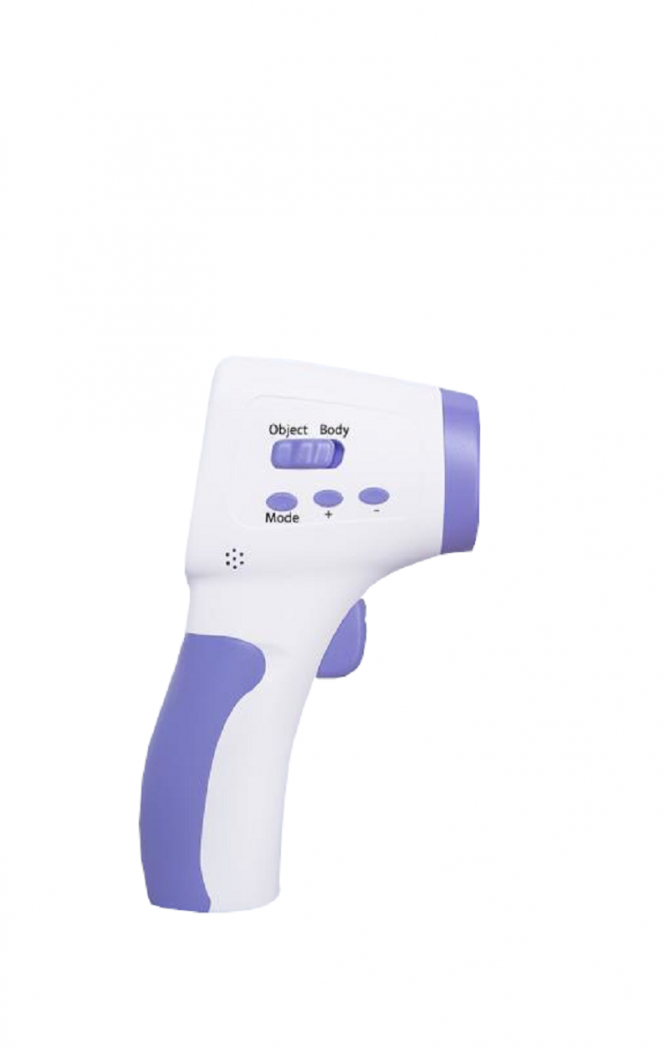 Mowell Non-Contact Infrared Forehead Thermometer Gun Type For Fever used for Baby and Adult