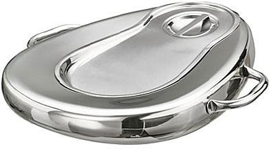 Bed Pans Seamless/Jointed Stainless Steel Female with and without Lid